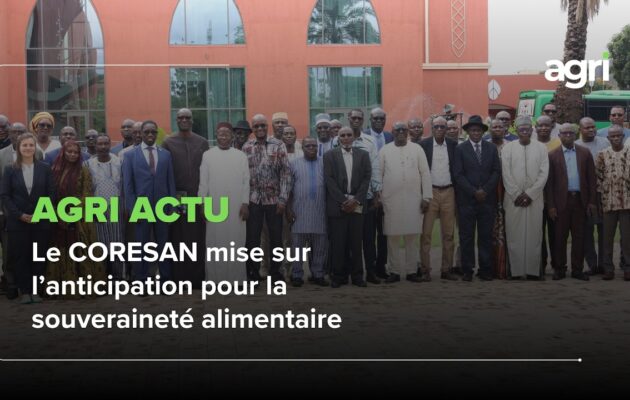 Le CORESAN mise sur l’anticipation pour la souveraineté alimentaire