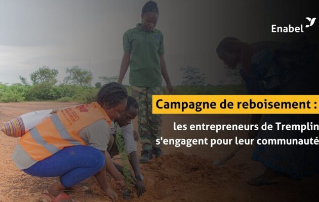 Campagne de reboisement : Les entrepreneurs de Tremplin s