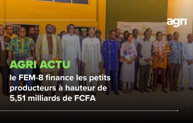 Le FEM-8 finance les petits producteurs à hauteur de 5,51 milliards FCFA